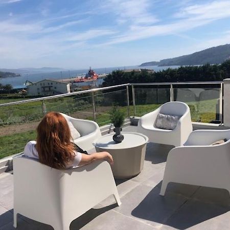 A Neida Casa Con Terraza Con Vistas Al Mar Cee Exterior foto